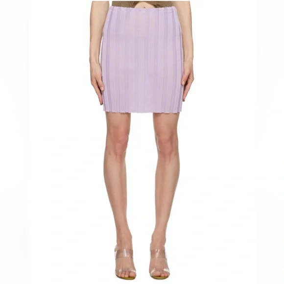 A. ROEGE HOVE ribbed-knit miniskirt - Picture 2 of 7